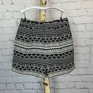 🌸 2 for $12! High-Waist Aztec Print Shorts